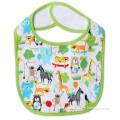 Water-Resistant/Monkey Silicone Baby Bib for Drop Food Collect